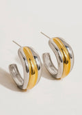 LAZARE MULTI C HOOP EARRING