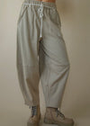 BRAIDED BARREL PANT