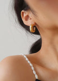 DEMI CLASSIC C HOOP EARRING