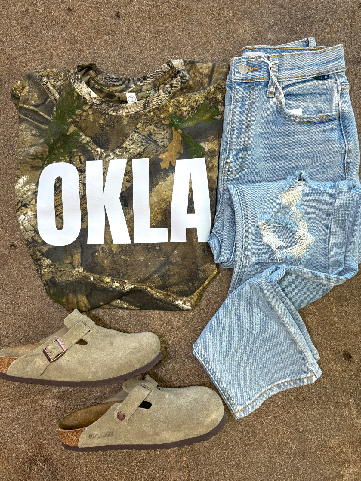 OKLA CAMO TEE