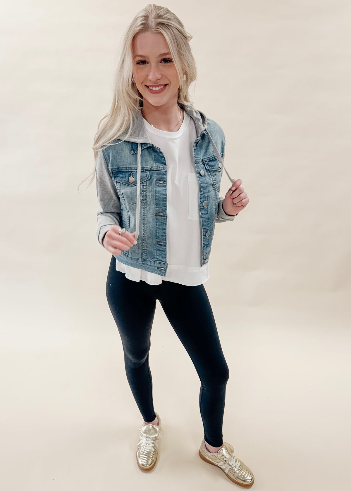 CONTRAST DENIM JACKET