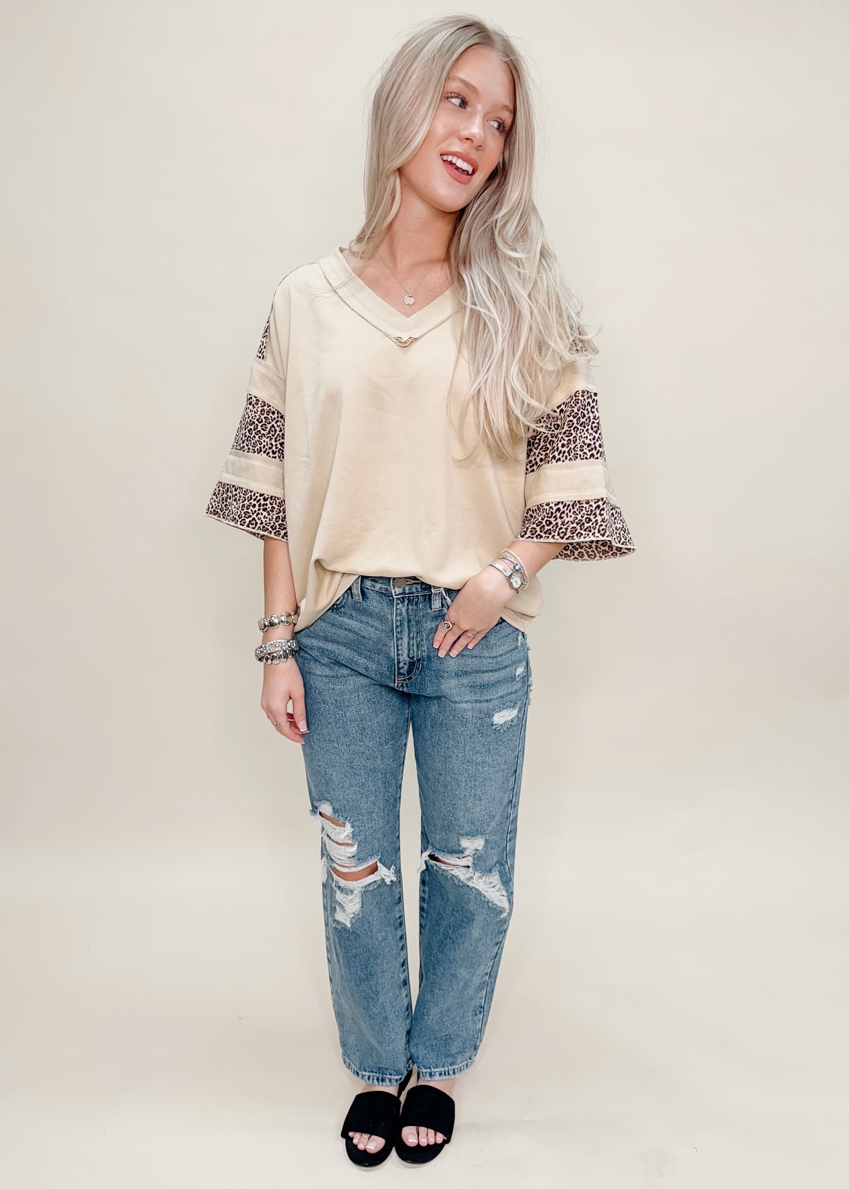 VINTAGE LEOPARD TOP