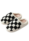 CHECKERED SLIPPERS