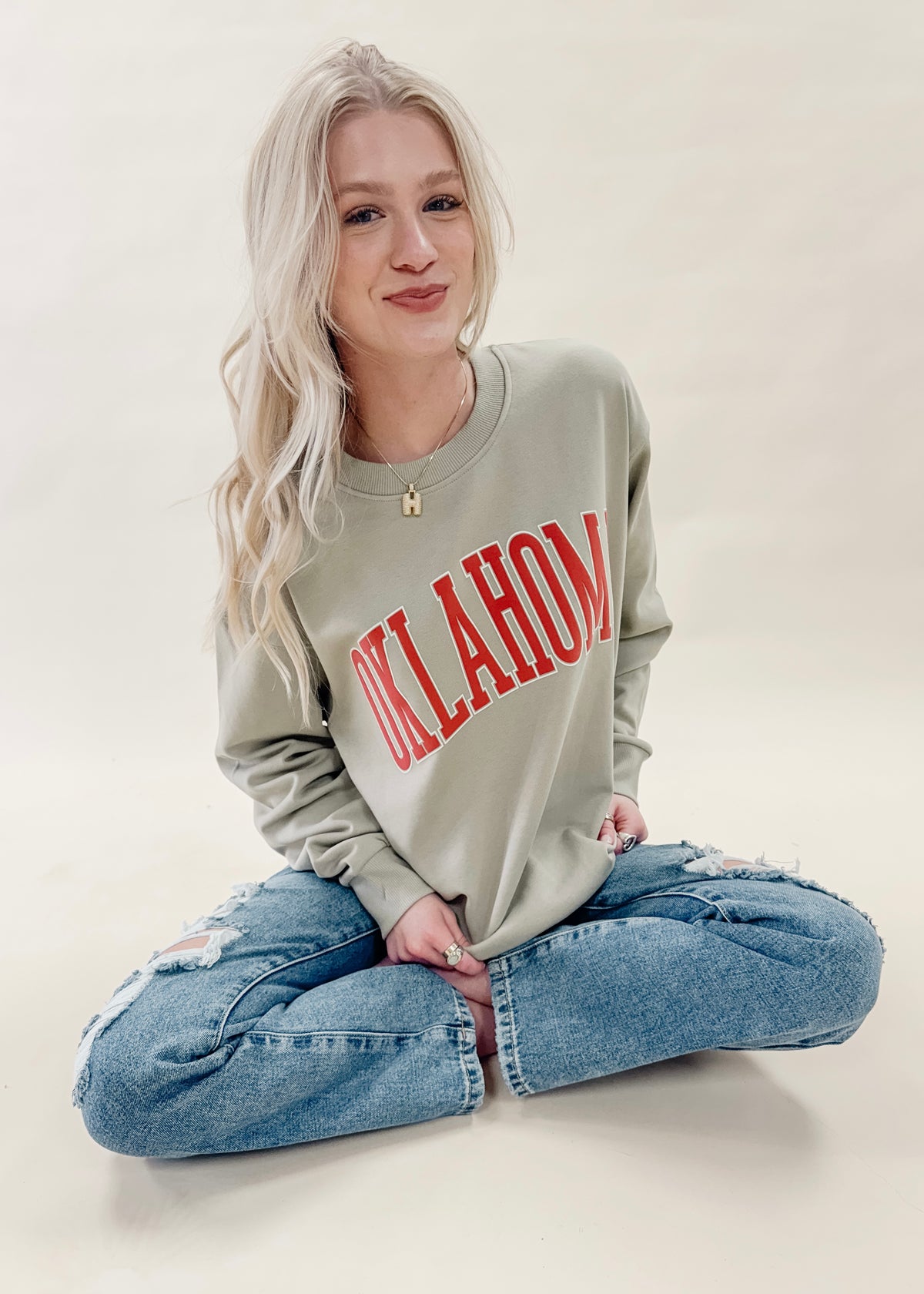 OKLAHOMA PUFF SWEATSHIRT