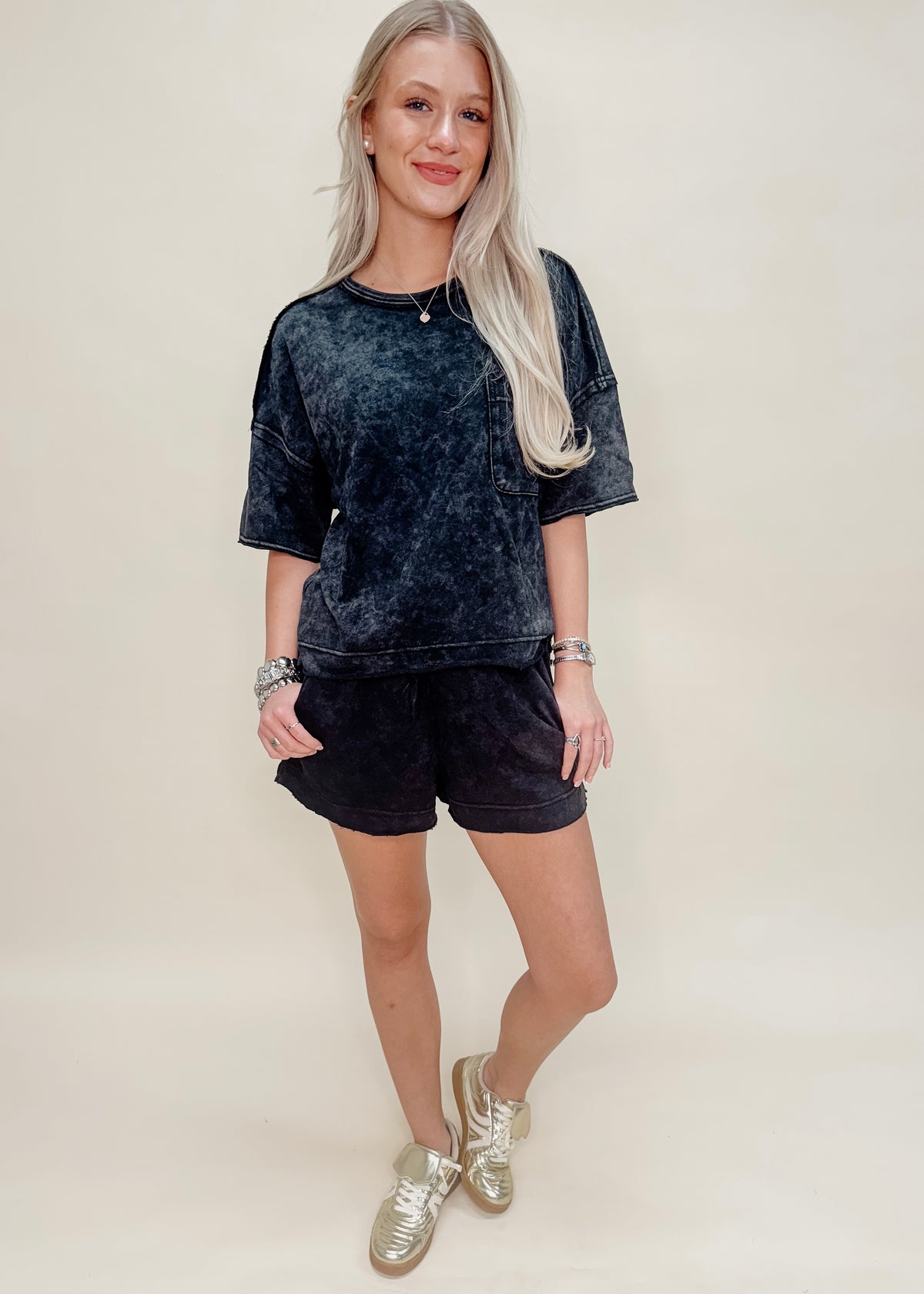 GRETA SHORT SET