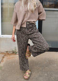 FLORAL BARREL PANT