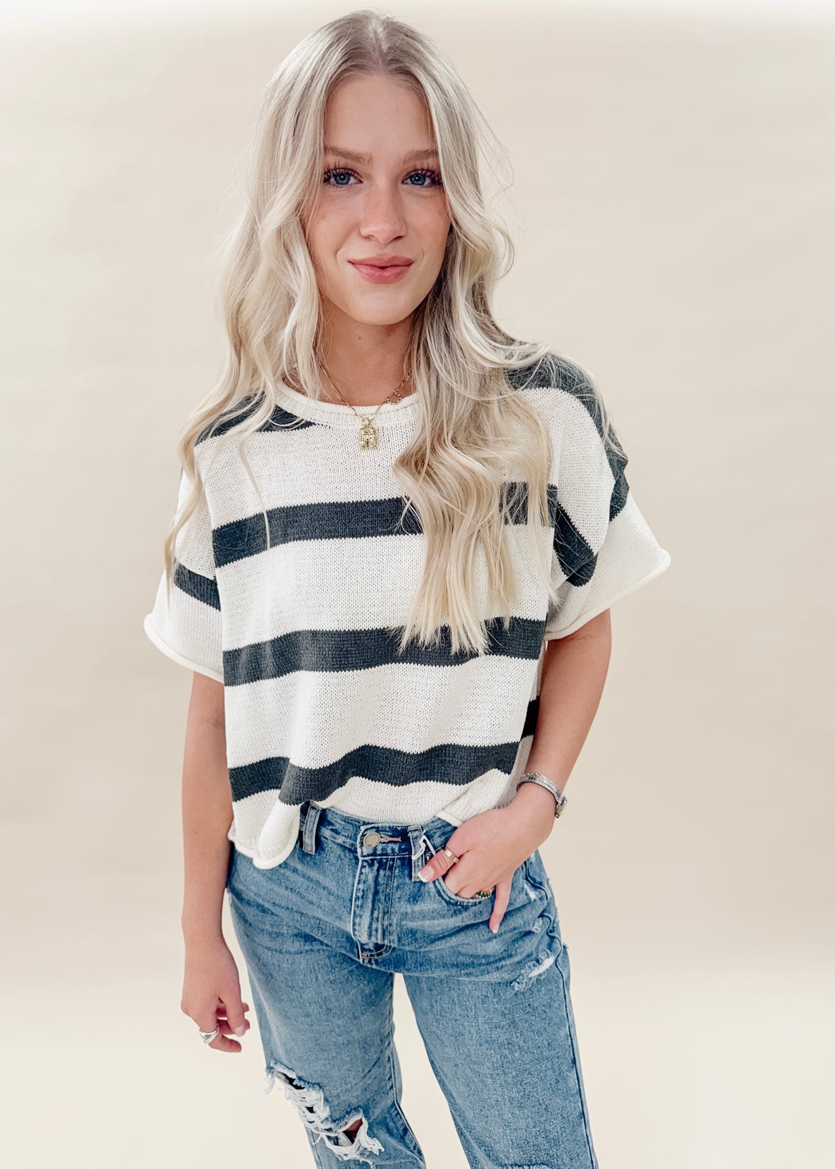 LENA STRIPE TOP