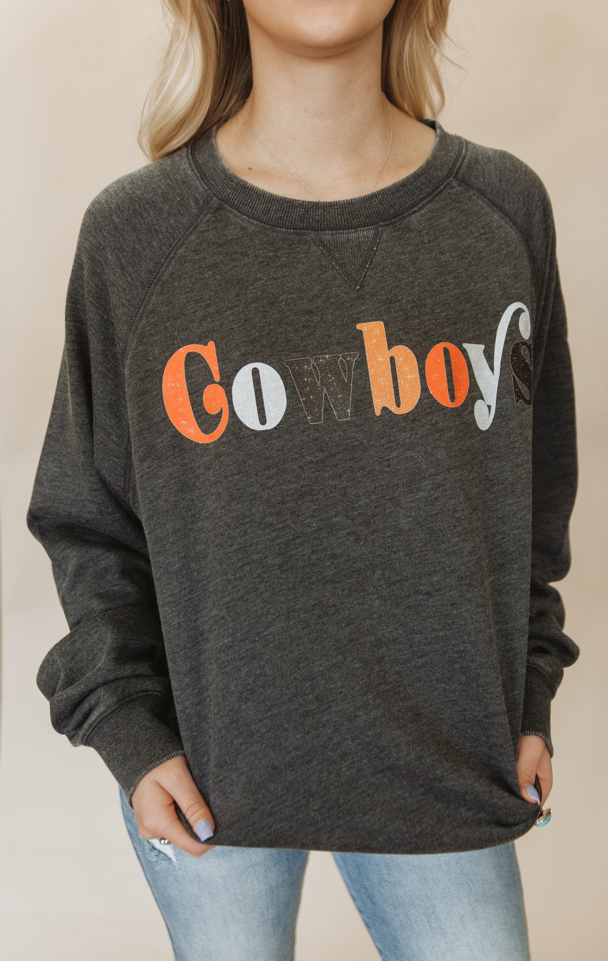 COWBOYS COLORED SWEATSHIRT