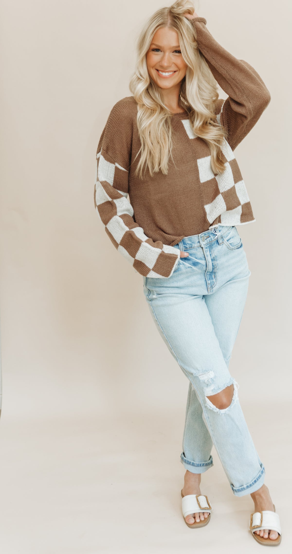 MOCHA ME CRAZY SWEATER