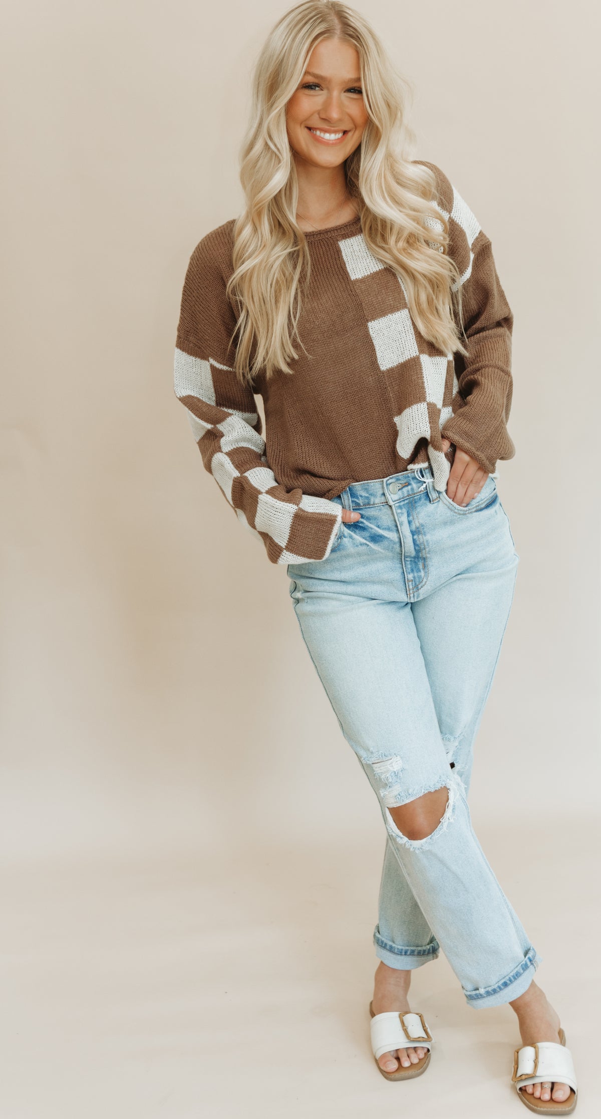 MOCHA ME CRAZY SWEATER