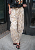 CAMO BARREL PANT