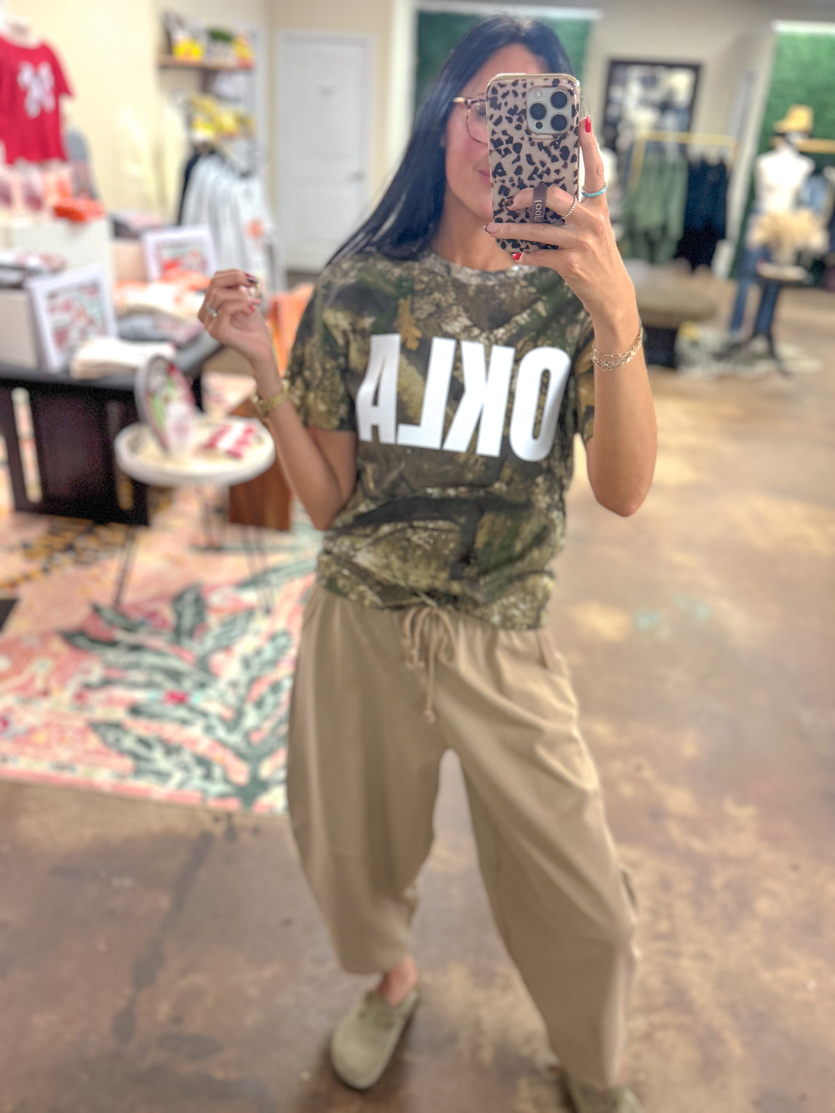 OKLA CAMO TEE