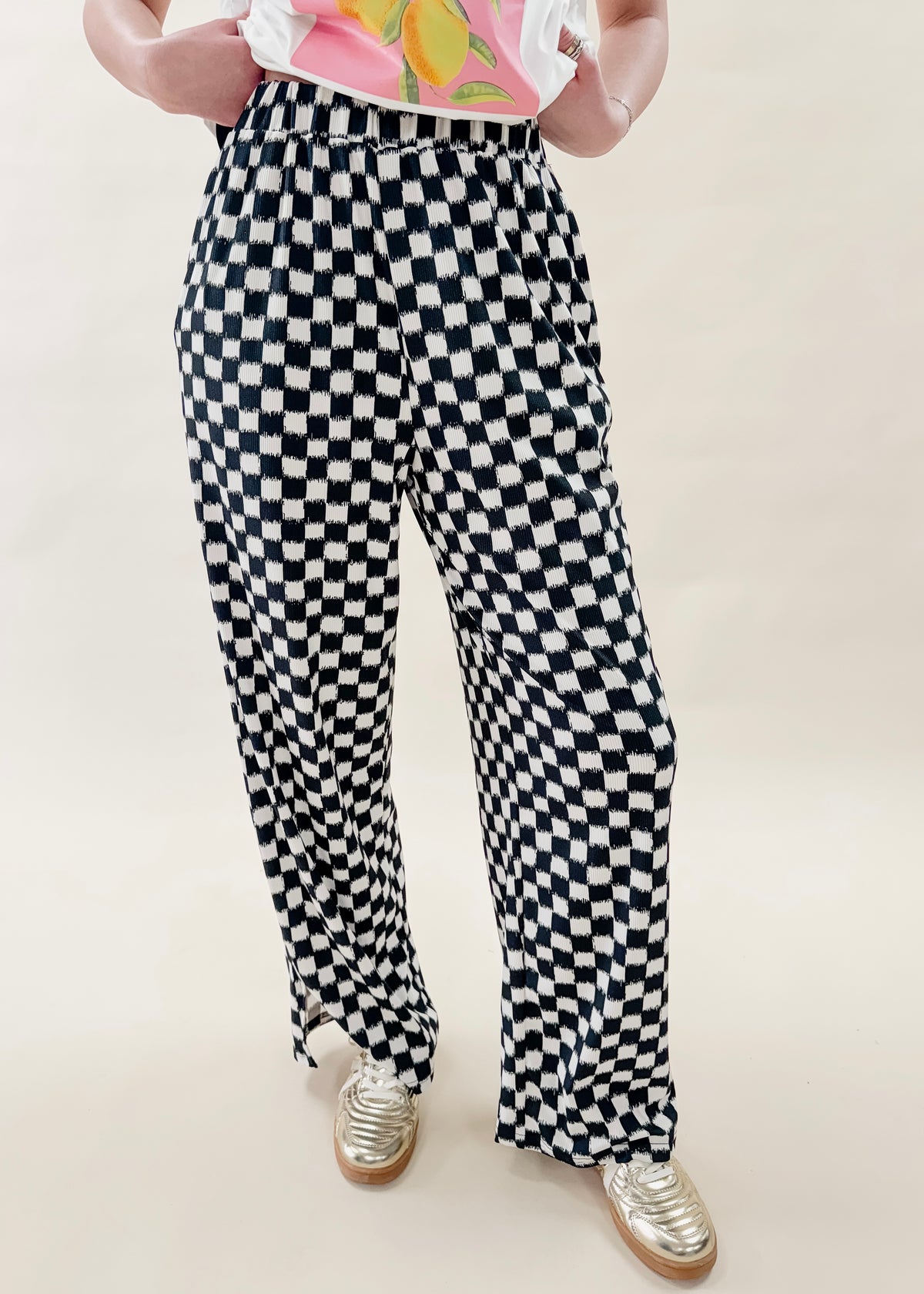 CHECKERED PANT