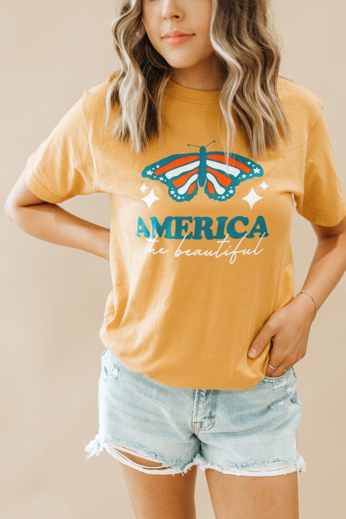 AMERICA THE BEAUTIFUL TEE