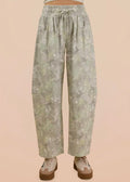 CAMO BARREL PANT