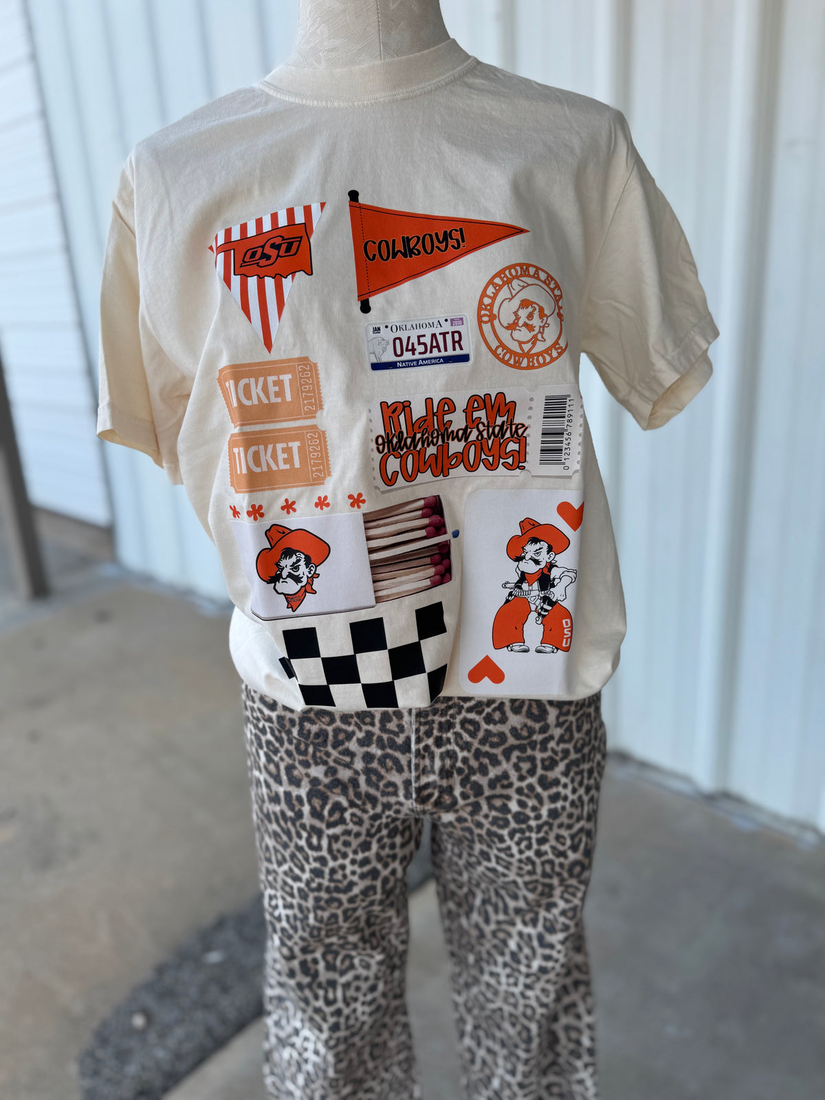 COWBOYS COLLAGE TEE