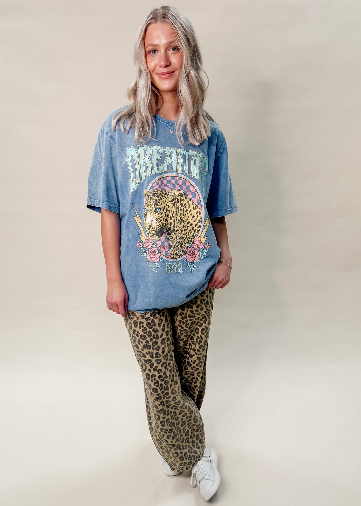 VINTAGE LEOPARD DREAMER TEE