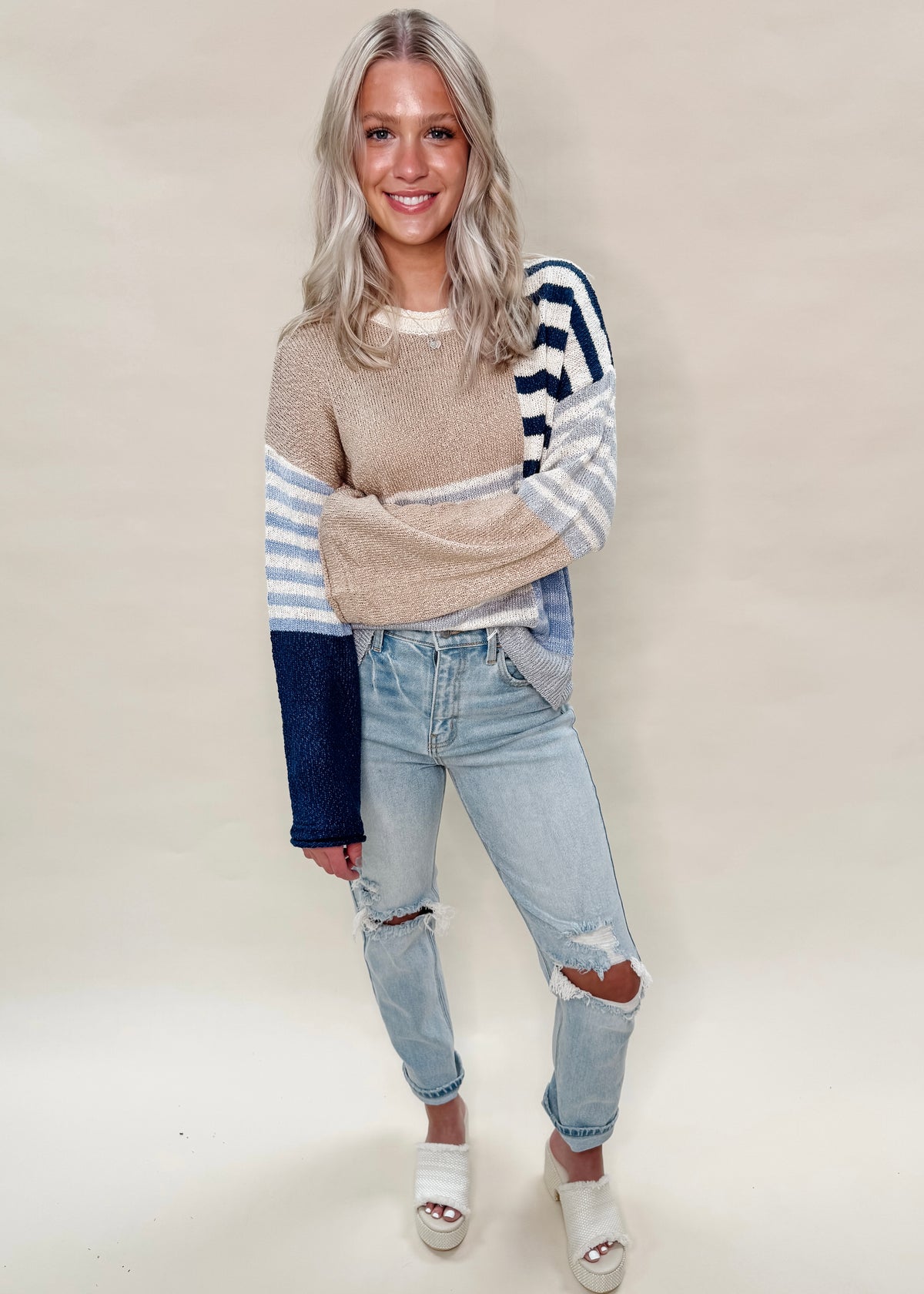IN A DAZE SWEATER TOP