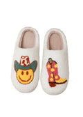 WESTERN SMILEY SLIPPERS