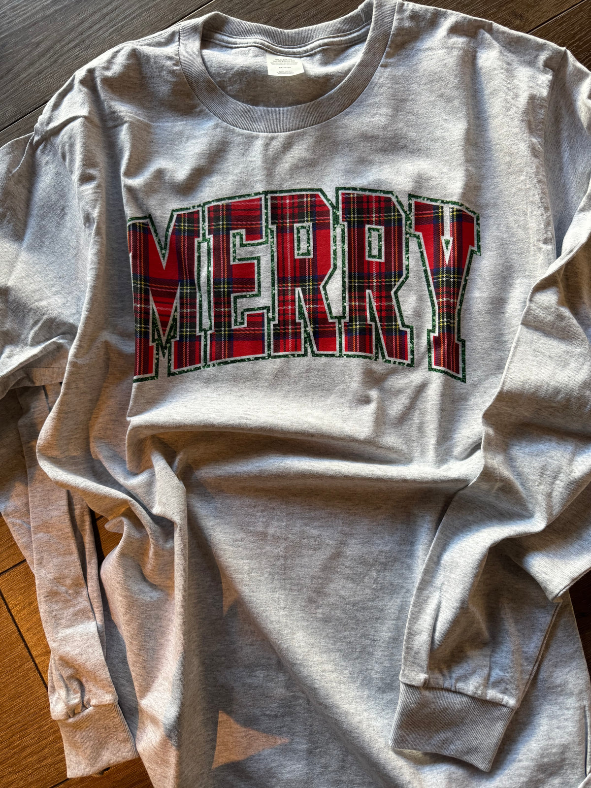 MERRY GLITTER LONG SLEEVE