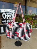 QUILTED WEEKENDER BAG