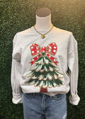 POLKA DOT TREE SWEATSHIRT