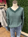 TWO TONE SWEATER