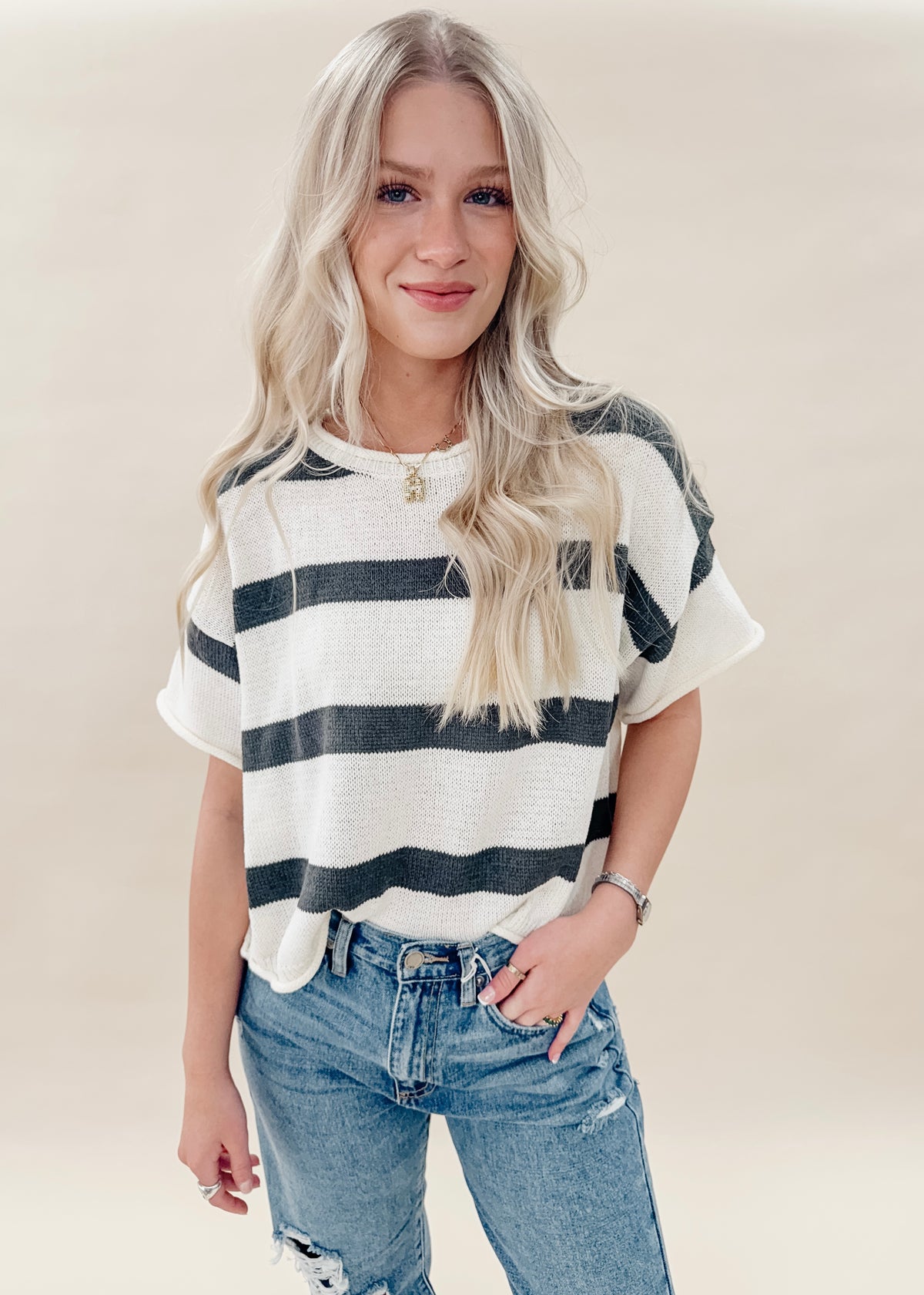 LENA STRIPE TOP