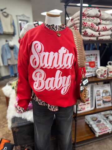 SANTA BABY SWEATSHIRT