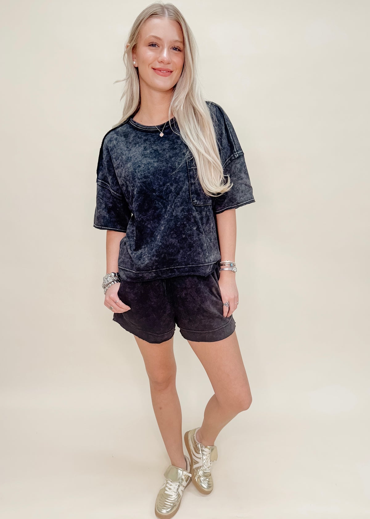 GRETA SHORT SET