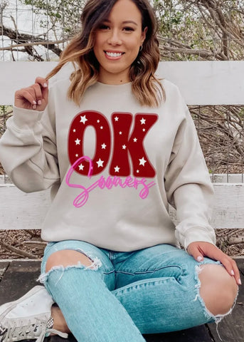 STAR SOONERS SWEATSHIRT