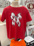 OU BOW TEE- KIDS