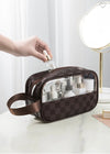 CHECK COSMETIC BAG