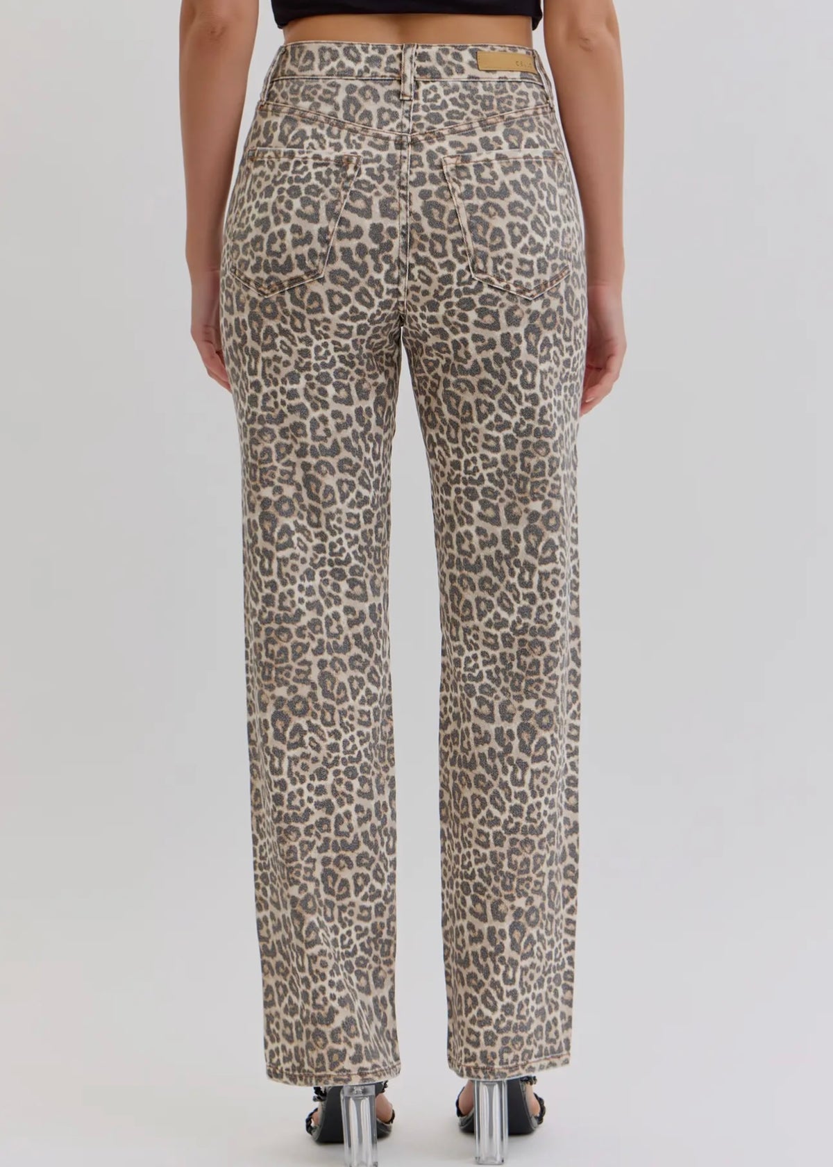 LANE LEOPARD CELLO JEAN