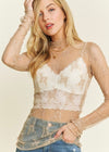 MESH LACE TOP