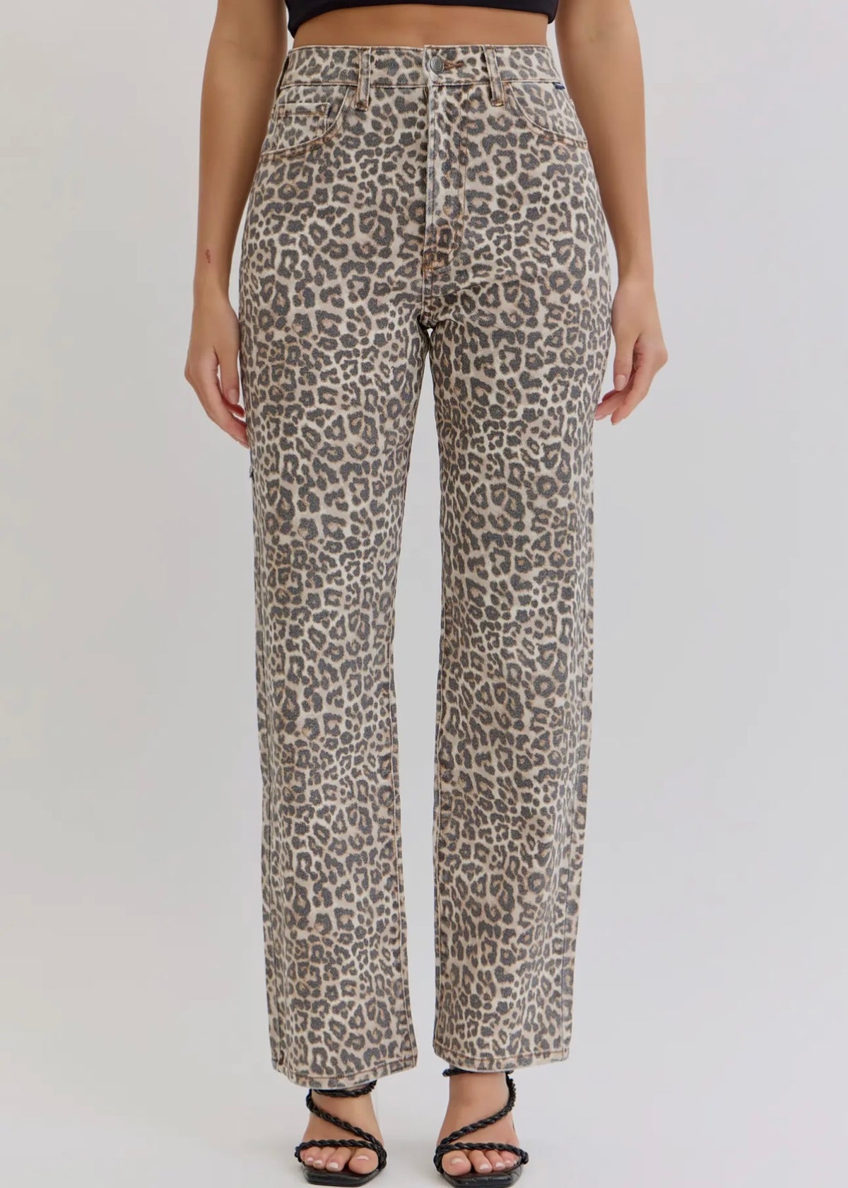 LANE LEOPARD CELLO JEAN