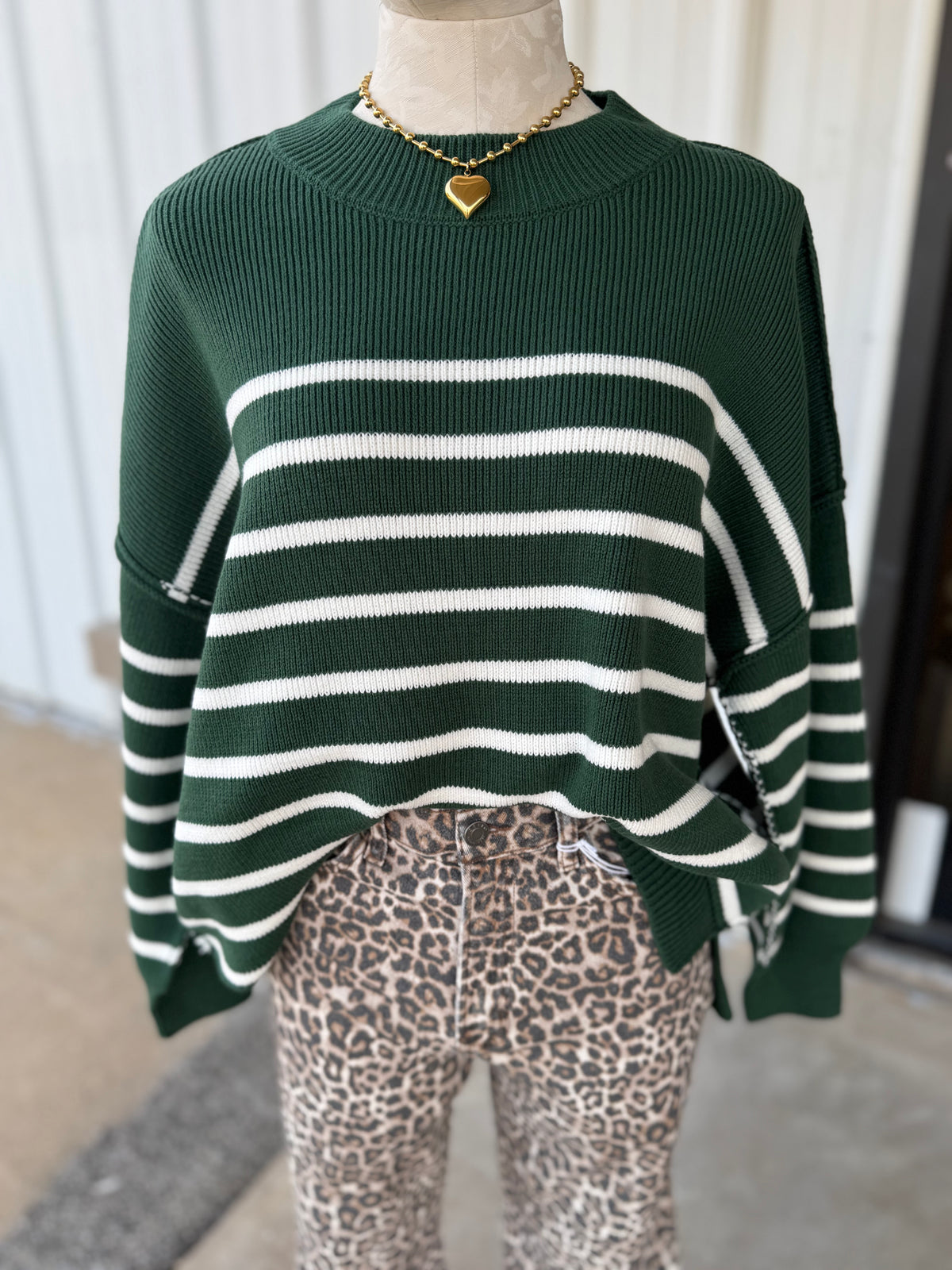 LOOKOUT STRIPE SWEATER