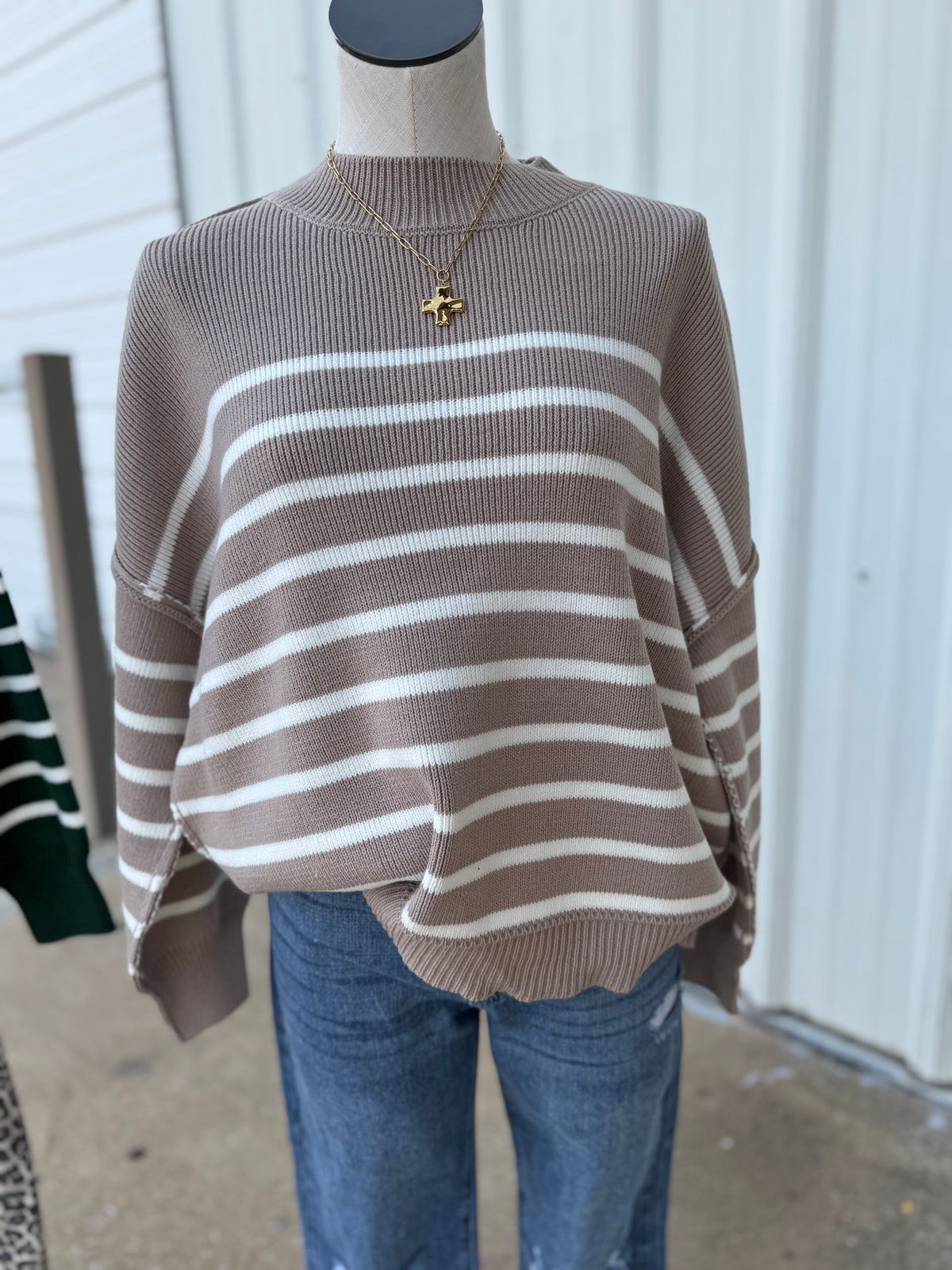 LOOKOUT STRIPE SWEATER
