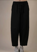 BRAIDED BARREL PANT