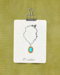 15” ORANGE OVAL NECKLACE