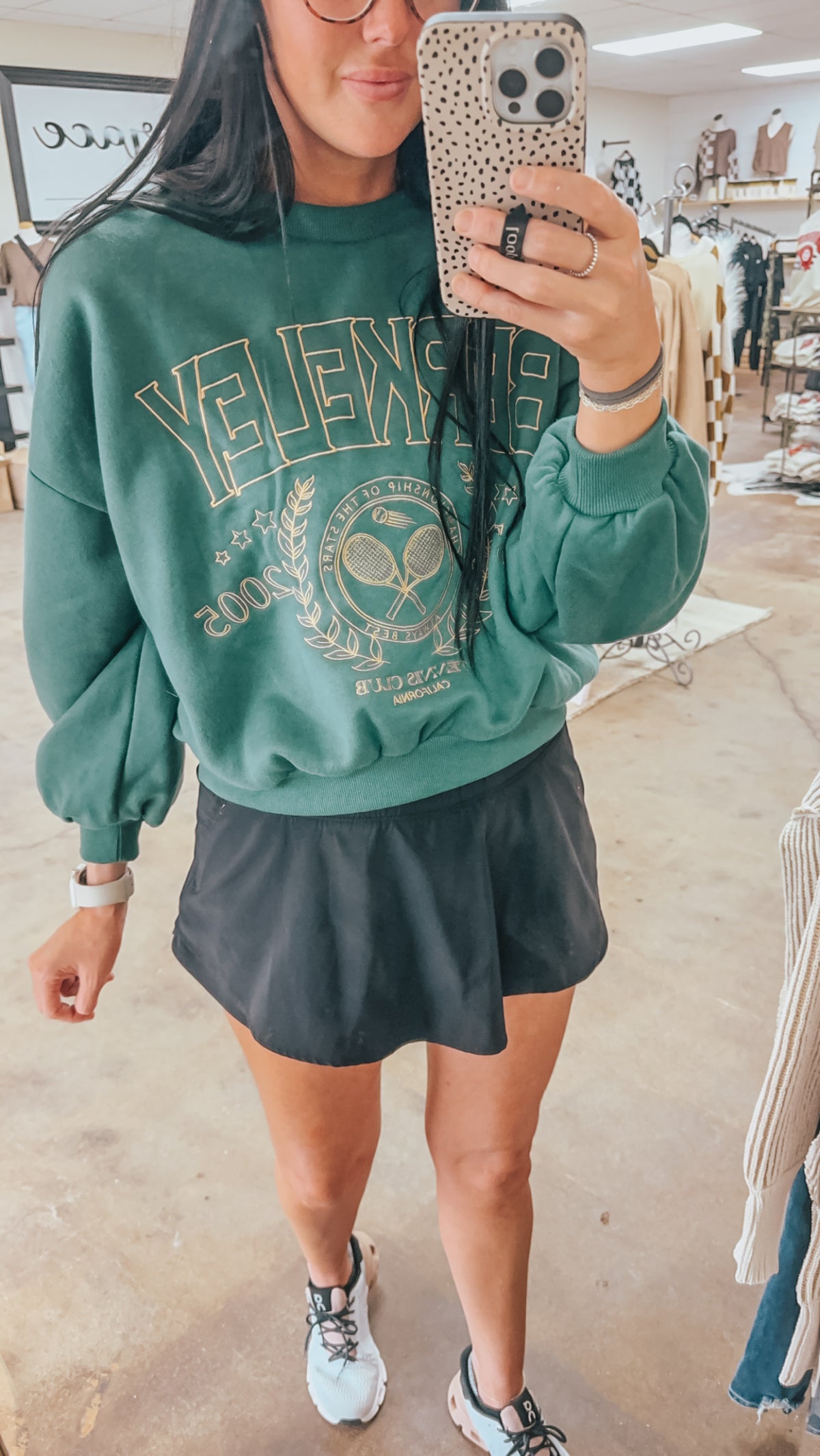 TENNIS CLUB SWEATSHIRT