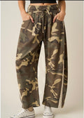 CAMO LACE TRIM PANT