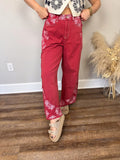 BANDANA RED PANT